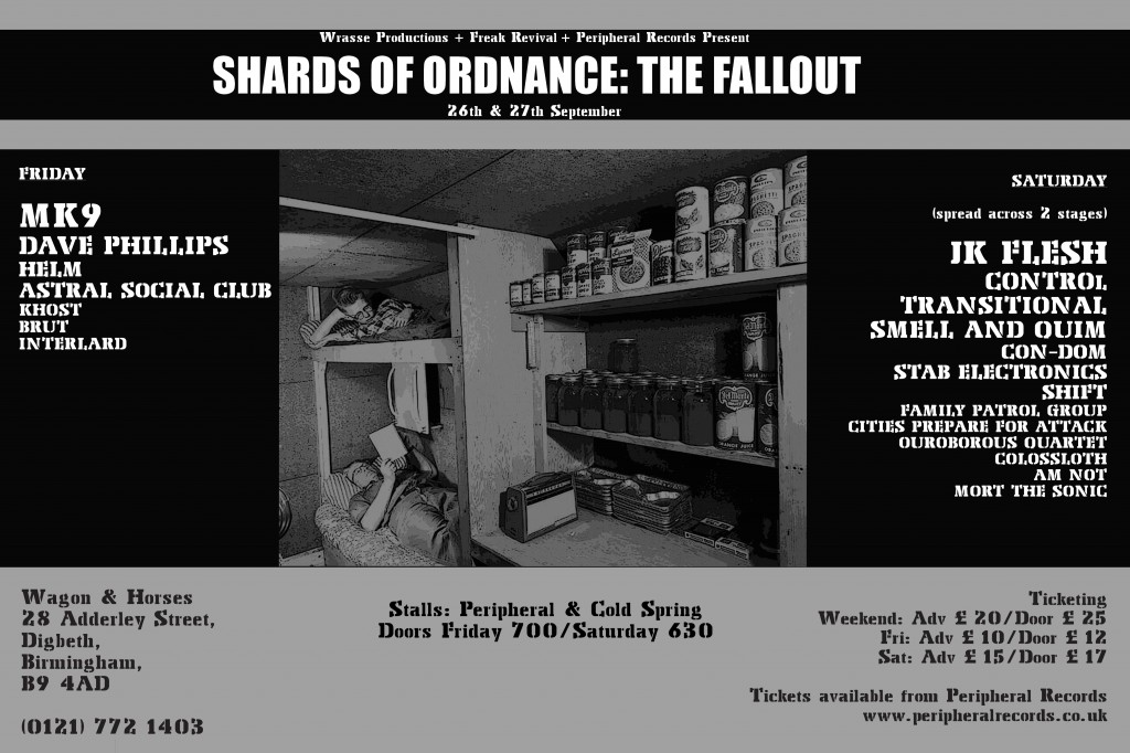 Shards of Ordnance Festival, Birmingham, UK